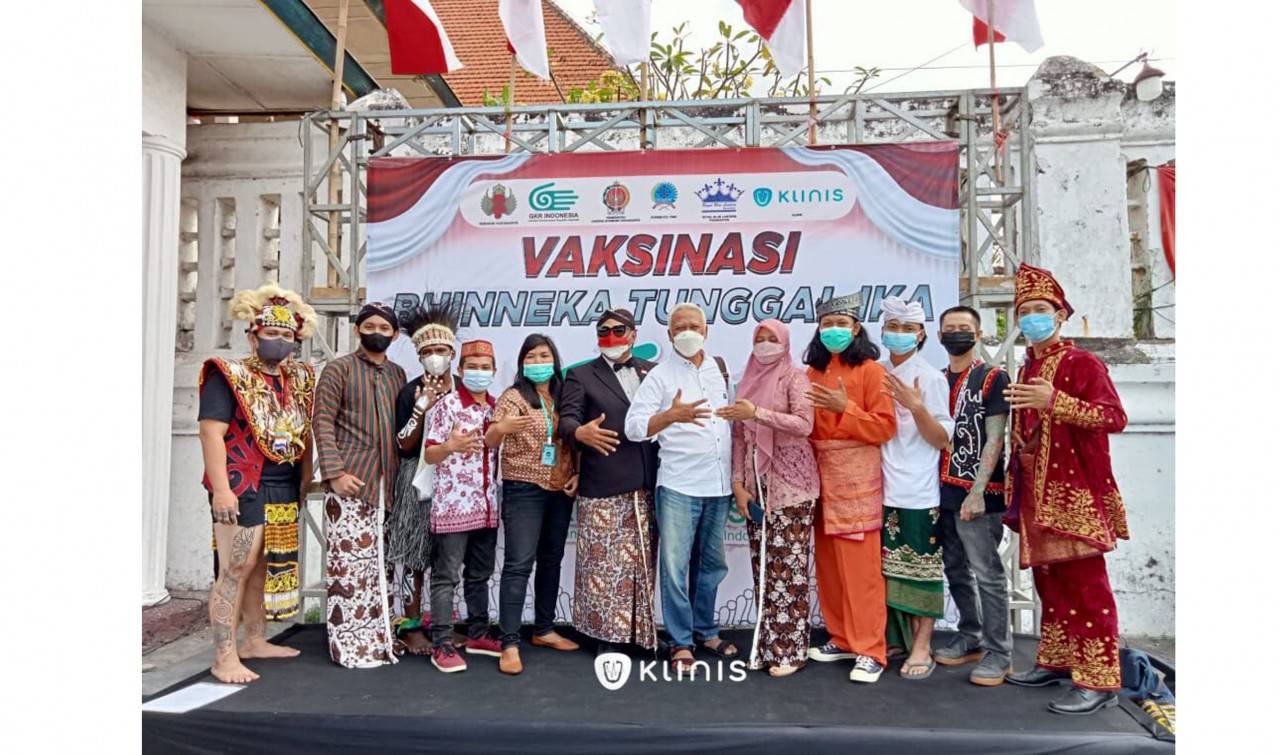 Vaksinasi Bhineka Tunggal Ika Bagi Mahasiswa dari Luar Yogyakarta